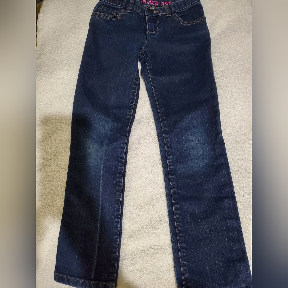 Children's Place Girl's Skinny Blue Jeans Sz8